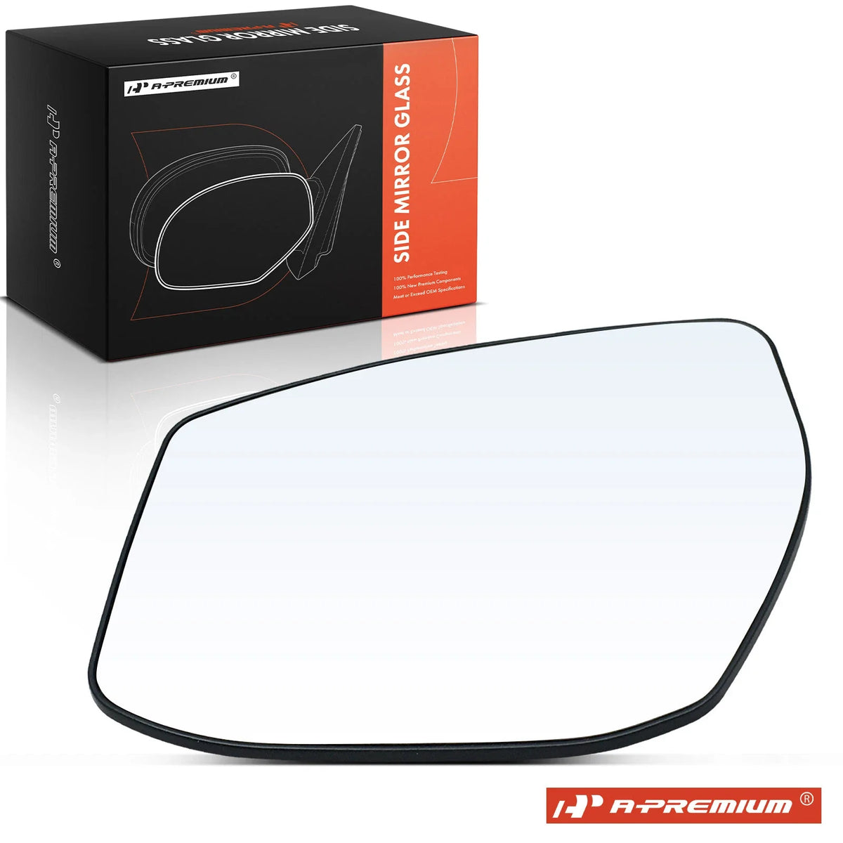 Heated Driver Power Mirror Glass for Nissan Altima, Sentra (2013–2018)