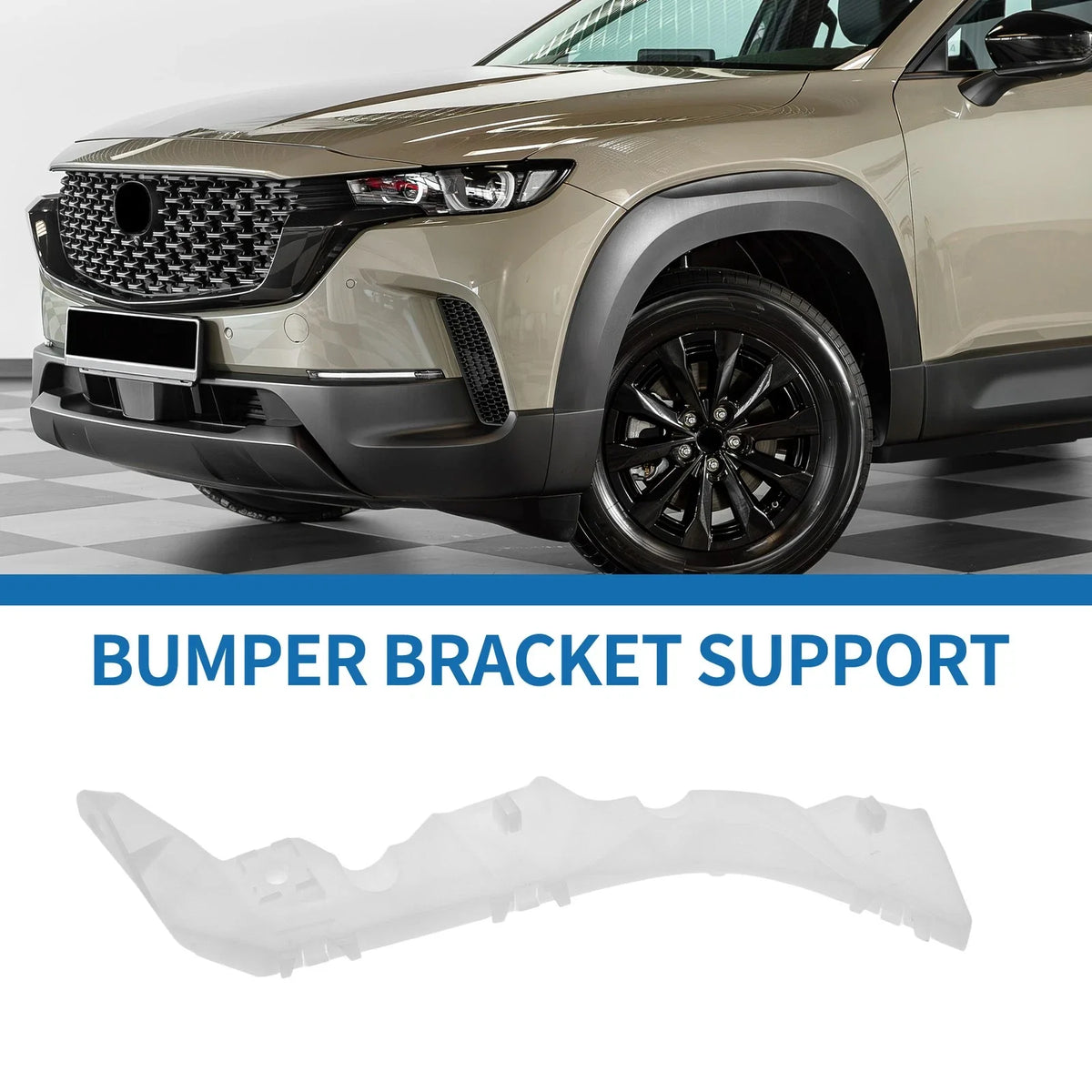 Right Rear Bumper Retainer Bracket No.GJ6A502H1E for Mazda 6 (2003–2008)