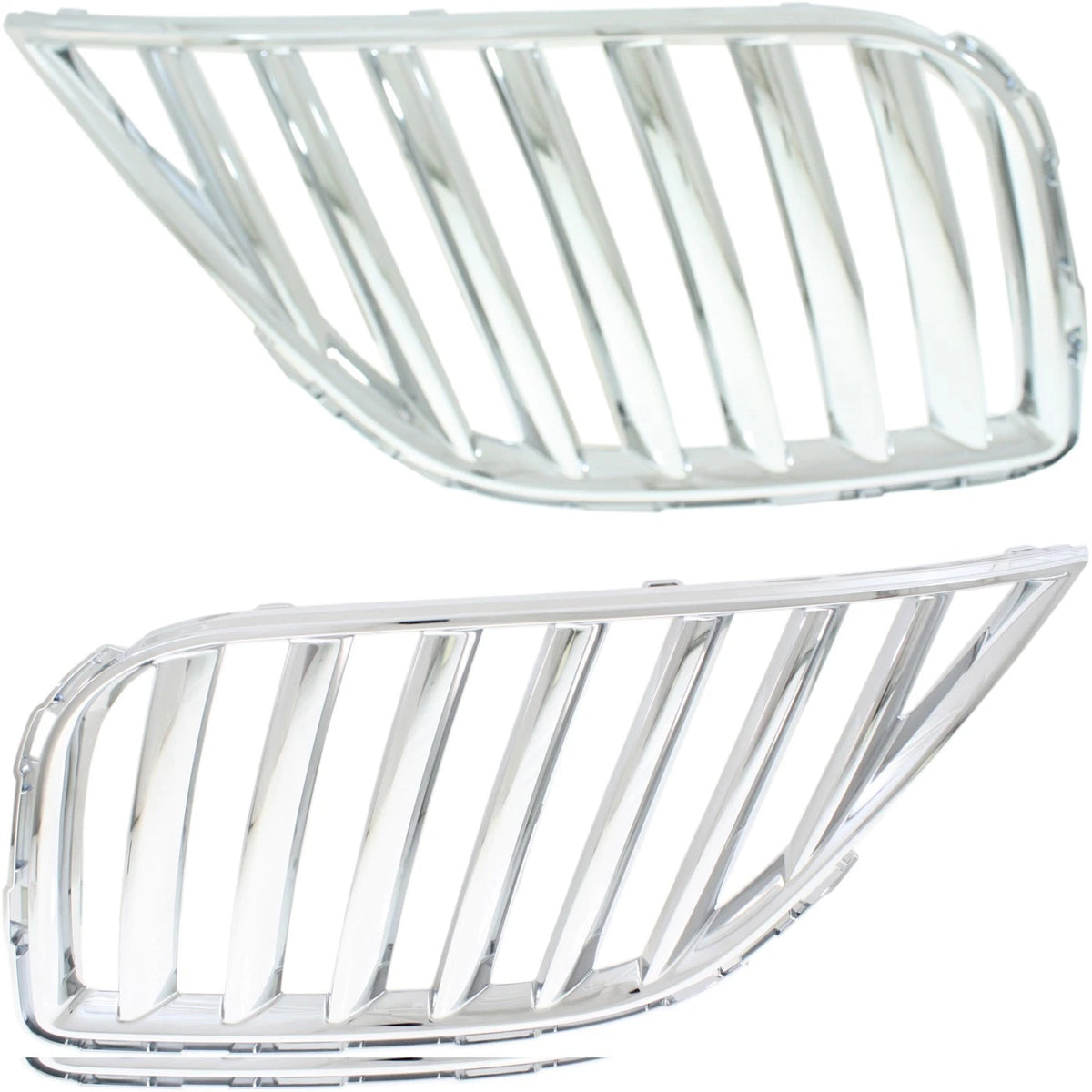 Grille for Lincoln MKX (2011–2015) Driver & Passenger Side Chrome Shell Insert