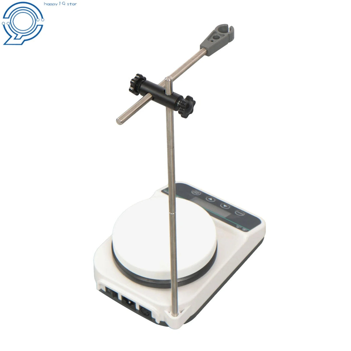 590°F Digital Hot Plate Stirrer, 1500RPM, Timer & Temp Probe Included (110V)