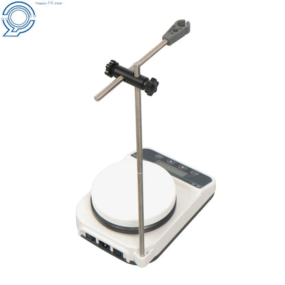 590°F Digital Hot Plate Stirrer, 1500RPM, Timer & Temp Probe Included (110V)