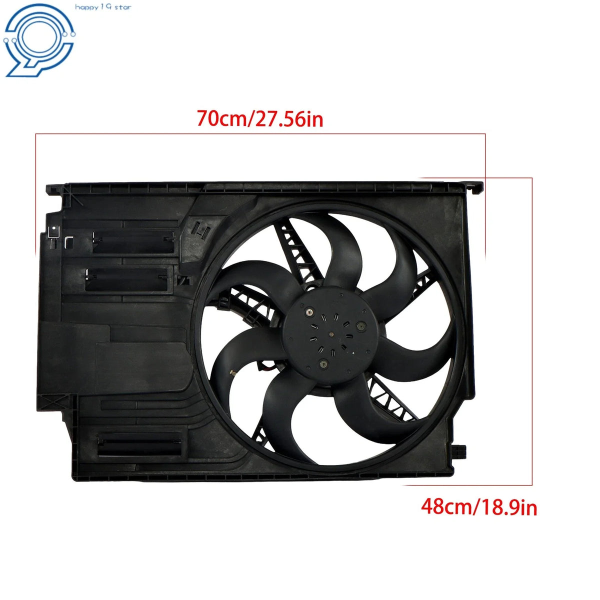 Radiator Cooling Fan Assembly for Mini Cooper 2014–2019 174276176