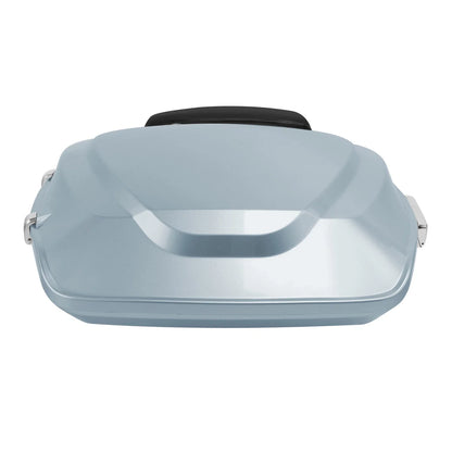 Silver Razor Trunk Backrest Mount for Harley Touring Road Glide (2014–2026)