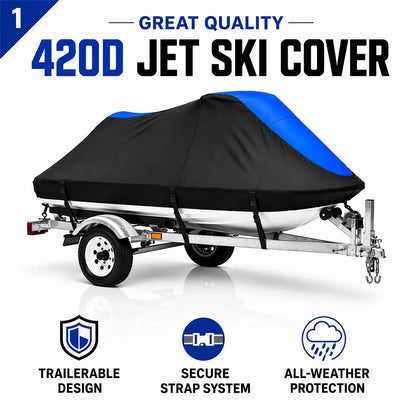 Jet Ski Cover 420D for 2001-2002 Sea Doo GTS/GTi