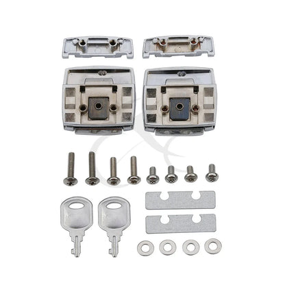 Trunk Latch Cover in Chrome for Harley Electra Glide Touring 1998-2013