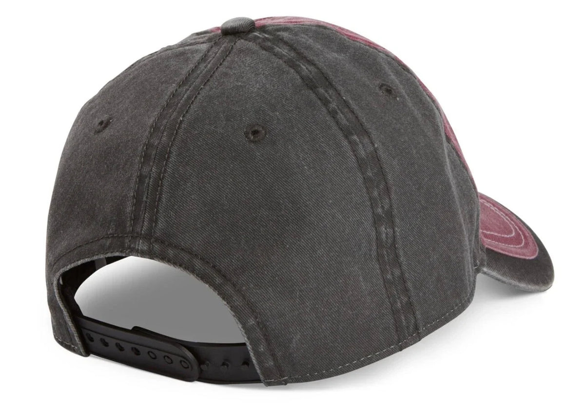 Womens Adjustable Trucker Cap for Peterbilt (Aura Pink/Black)