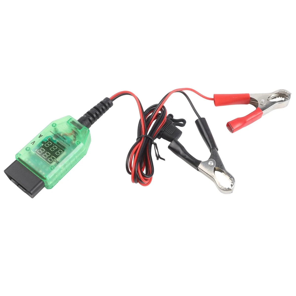 OBD Battery Memory Saver Clip with Digital Voltage Display for Auto