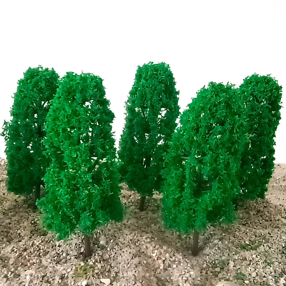 20x Micro Model Trees for HO N Scale Garden Wargame Diorama Train Layout