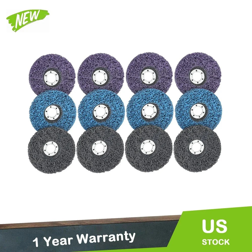 Set of 4 Diamond Grinding Discs for Automotive Applications