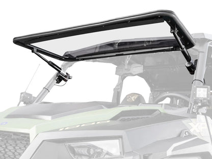 SuperATV Power Flip Windshield for Polaris General 1000 2016-2023