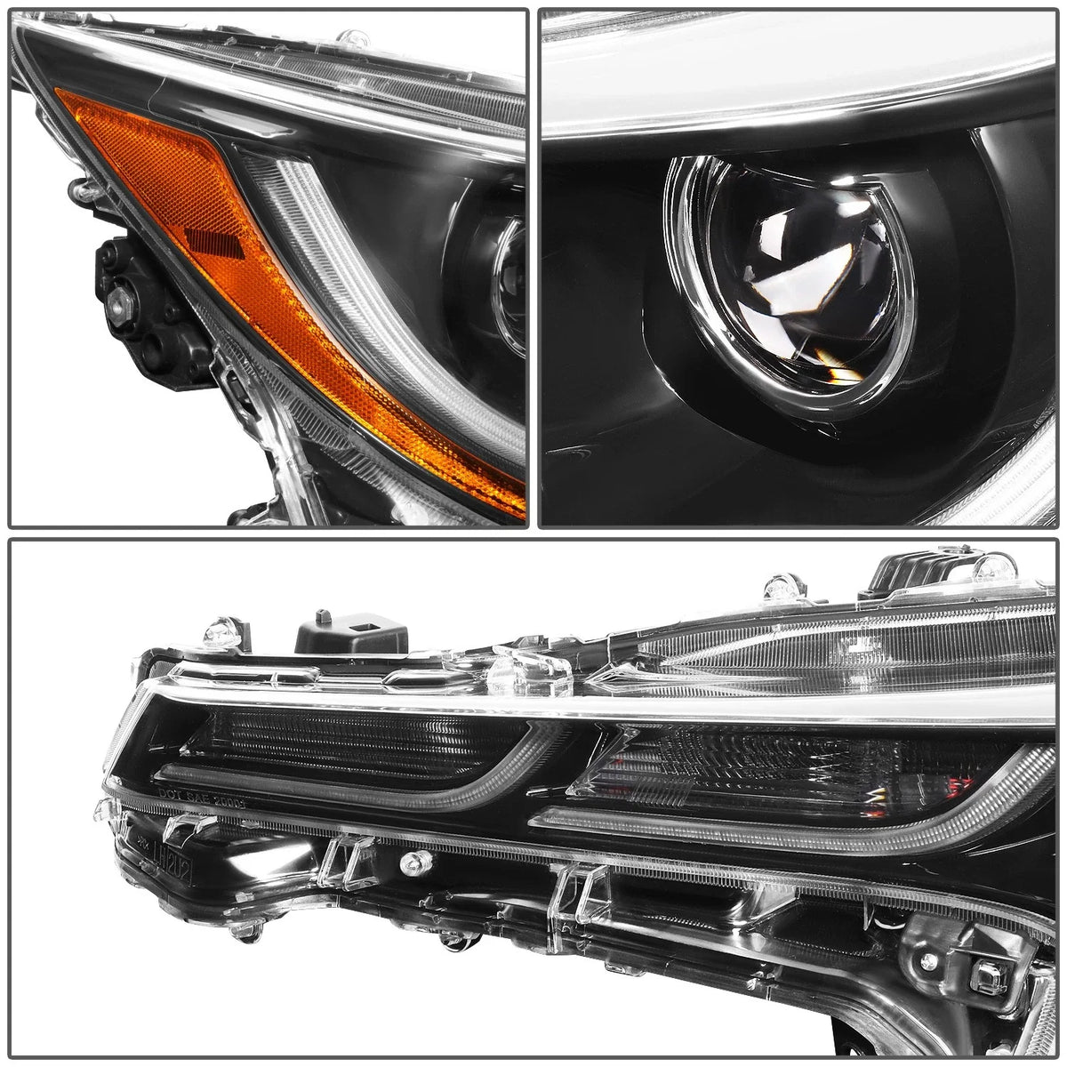 Left LED Projector Headlight for Toyota Corolla Sedan Hatchback (2019–2023)
