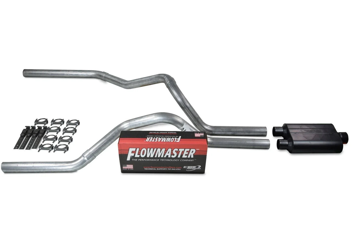 1996-1999 Chevy GMC 1500 Dual Exhaust Kit - Flowmaster Super 44