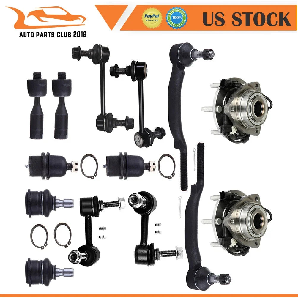 Front Tie Rod Set for GMC Envoy/Envoy XL (2002–2003)