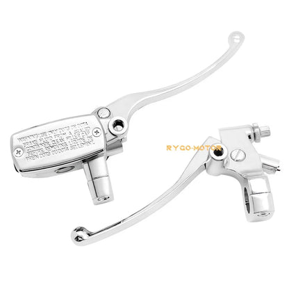 Hydraulic Brake Master Cylinder & Clutch Lever 25mm for Motorcycles