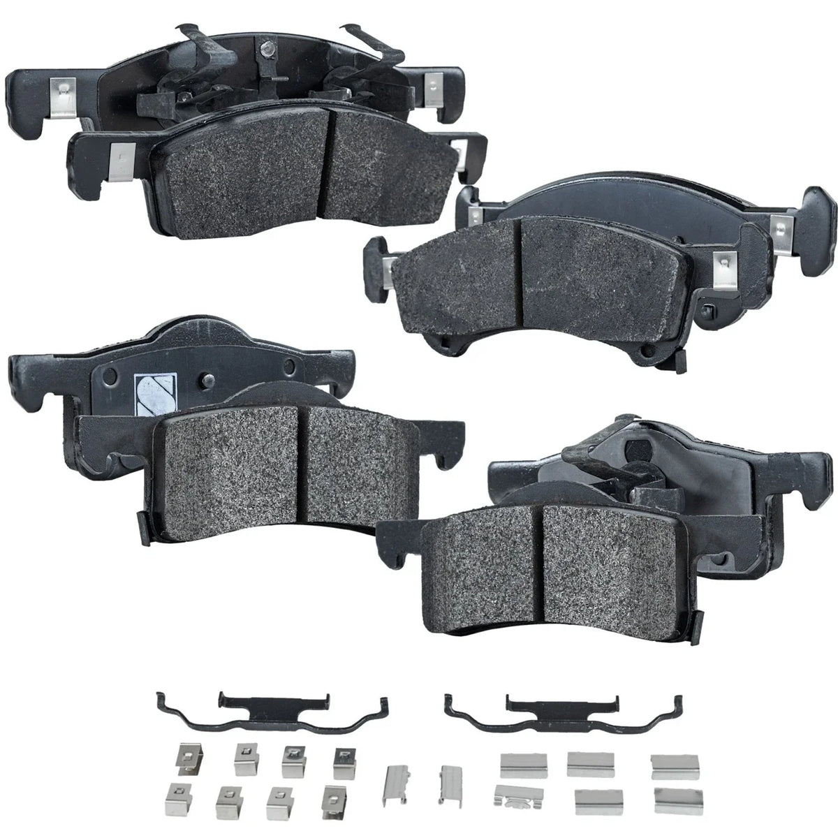 4-Piece Semi-Metallic Brake Pads for Ford Expedition 2002-2006