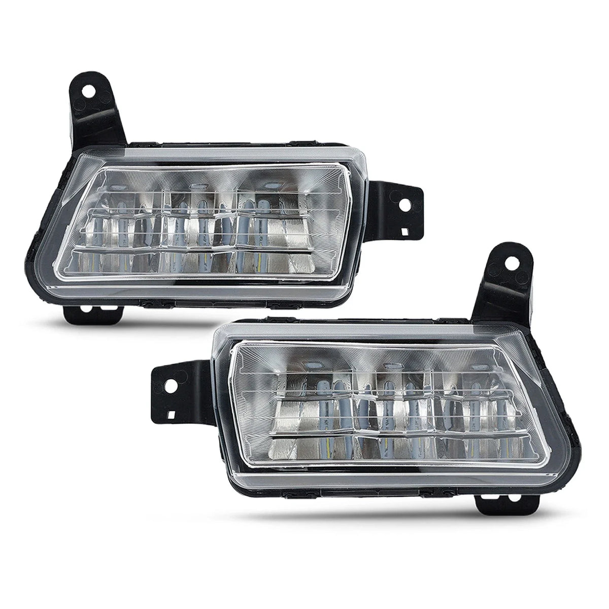 Set of 2 Front LED Fog Lights for Chevy Silverado 1500 (2022–2024)