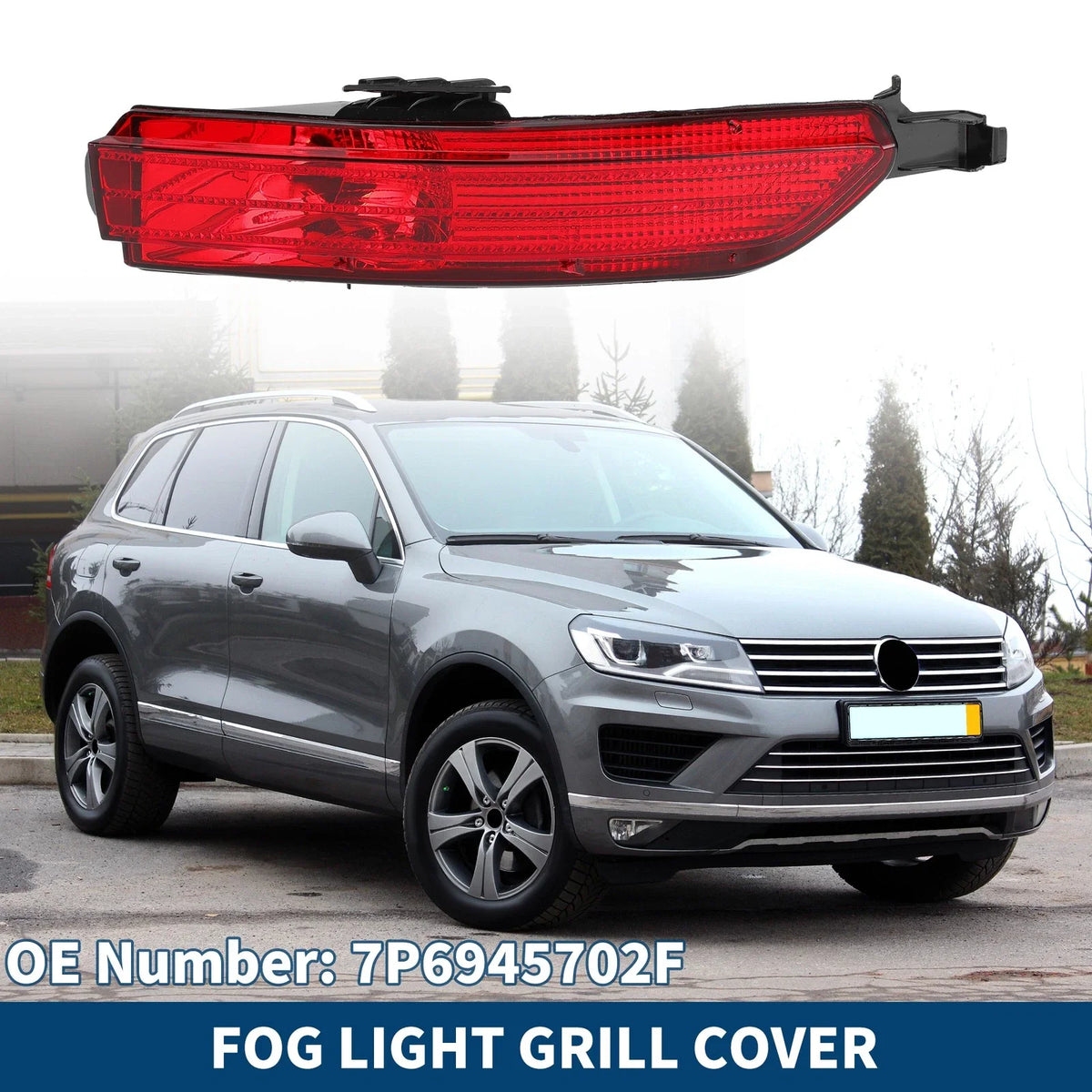 Rear Right Tail Light Shell for Volkswagen Touareg (2011–2018) No. 7P6945702F