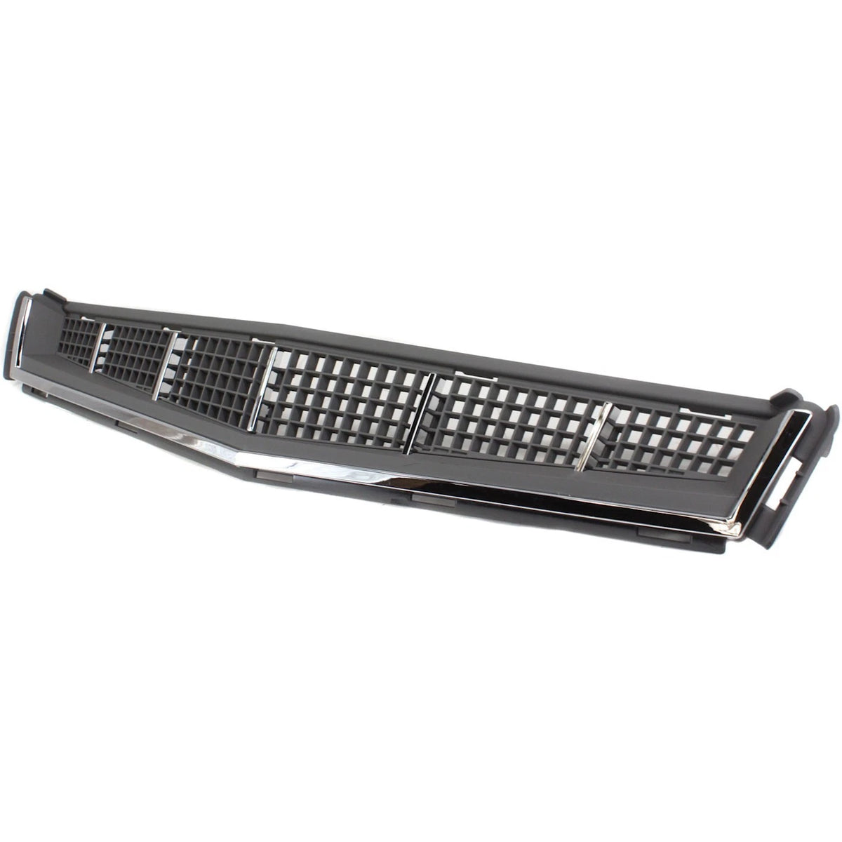 Bumper Grille for Cadillac CTS (2008–2012) Gray Chrome Molding