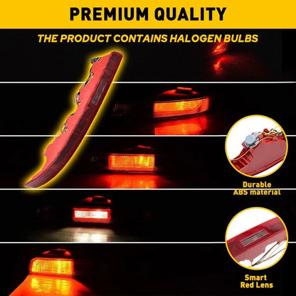 Lower Reflector Tail Lamp Left for Audi Q7 Rear Bumper 2006-2015