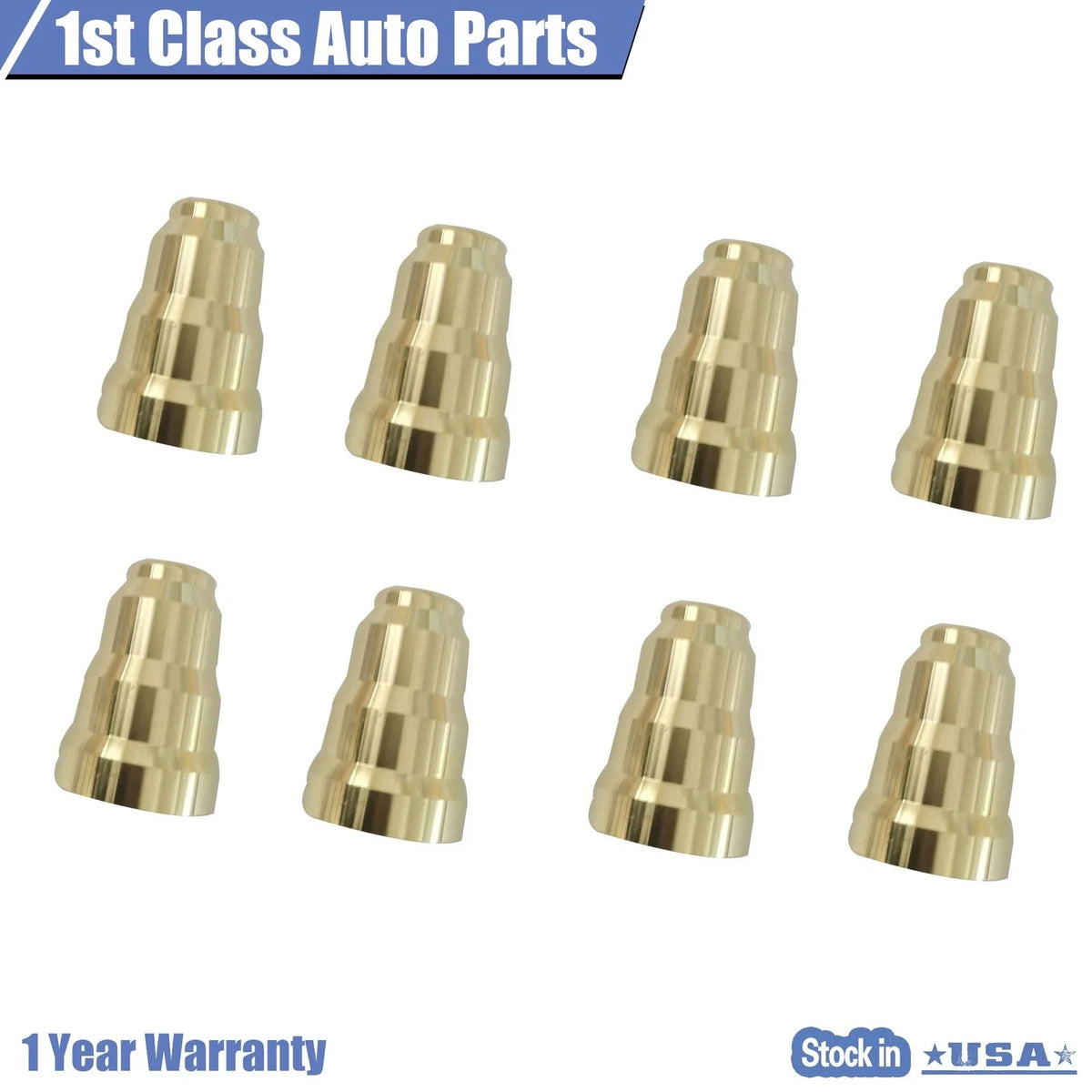 8X Diesel Injector Sleeve Cup for Ford E350 Super Duty (1999–2003)