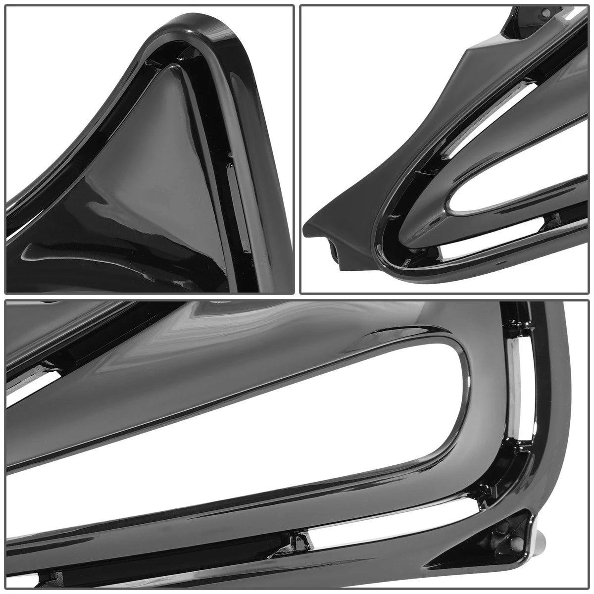 Fog Light Bezel for Toyota Corolla XLE (2017–2019) - Left, Black