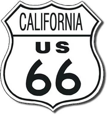 Antique Replica Tin Metal Sign Route 66 Vintage California US 170