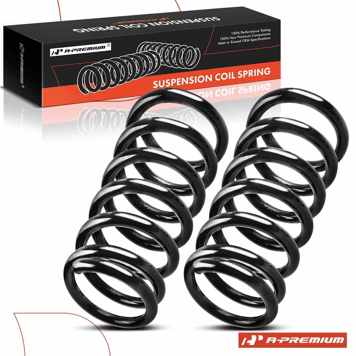 2x Rear Coil Springs for Nissan Altima (2002–2006) Maxima (2004–2008)