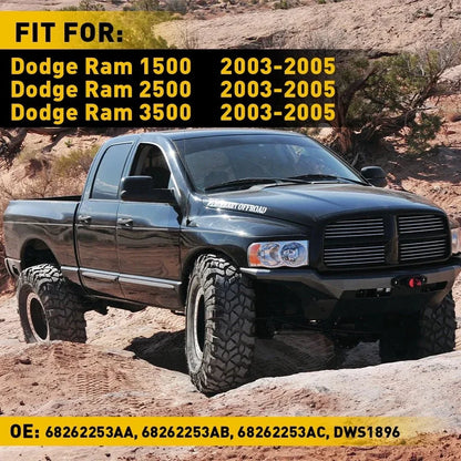 Window Switch and Bezel Cover Replacement for Dodge Ram Passenger Side