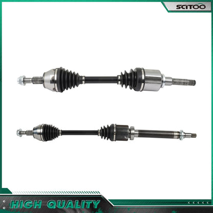 Pair of CV Axles for 2016-2018 Ford Focus 1.0L