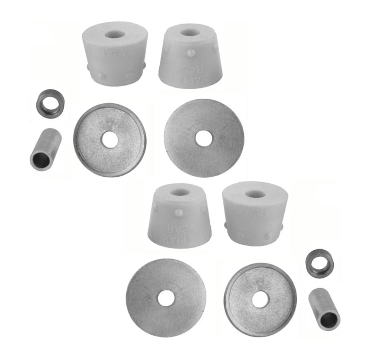 Set of 2 Front Upper KYB Shock Mount Bushings for Dodge Plymouth (1999–2000)