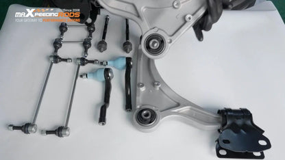 10pc Front Lower Control Arms w/Ball Joint for Ford Fusion Lincoln MKZ (2013–2020)