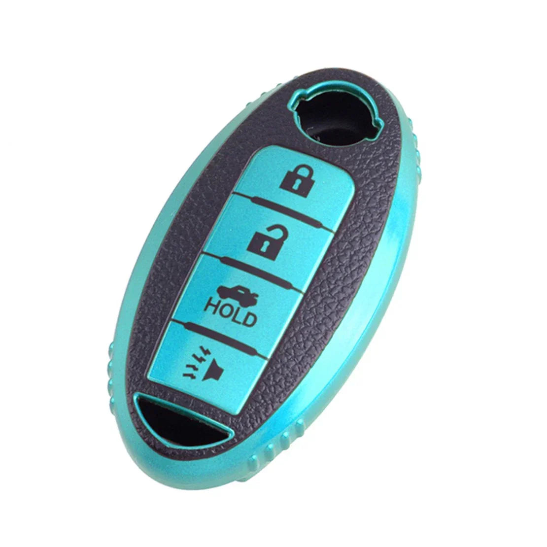 4 Button TPU Keychain for Q30 Q50 Q60 Q70 QX50 QX80 Nissan Infiniti (2015-2023)