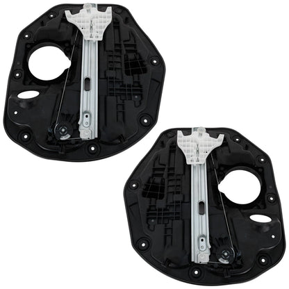 Set of 2 Window Regulators for Kia - Rear Left Right