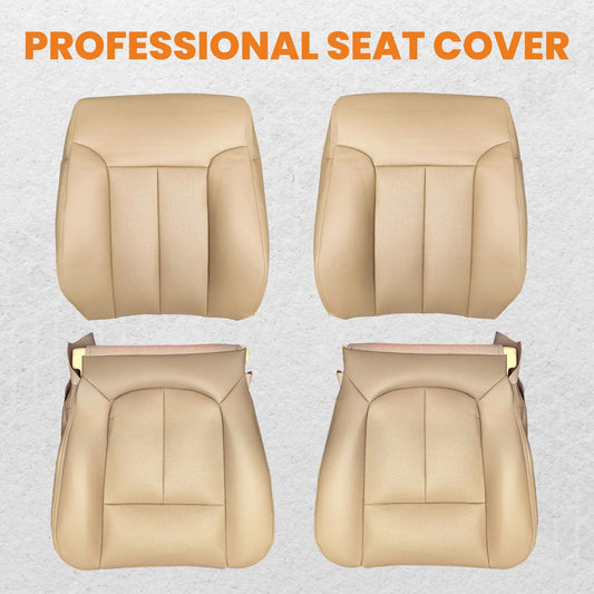 Set of 2 Leather Seat Covers for Ford F150 Lariat (2009–2014)