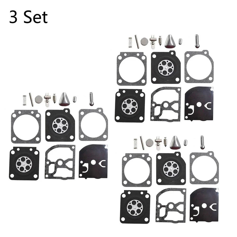 Set of 3 Carburetor Repair Parts for Stihl MS191 MS192T (Zama RB-69 531004553)
