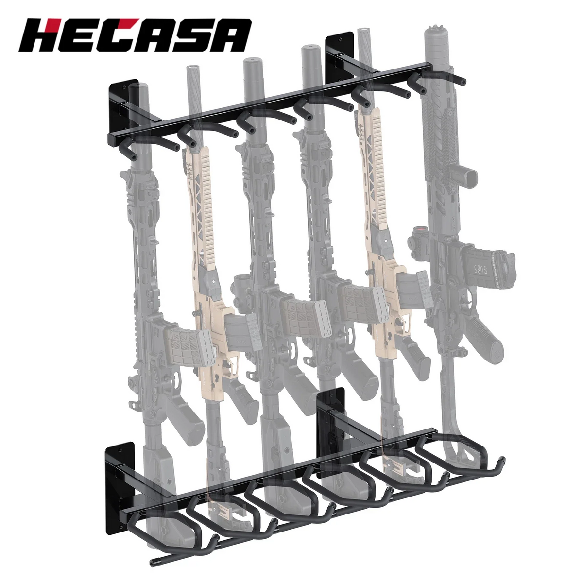 Wall Mount Gun Rack for Carbine Shotgun (Universal)