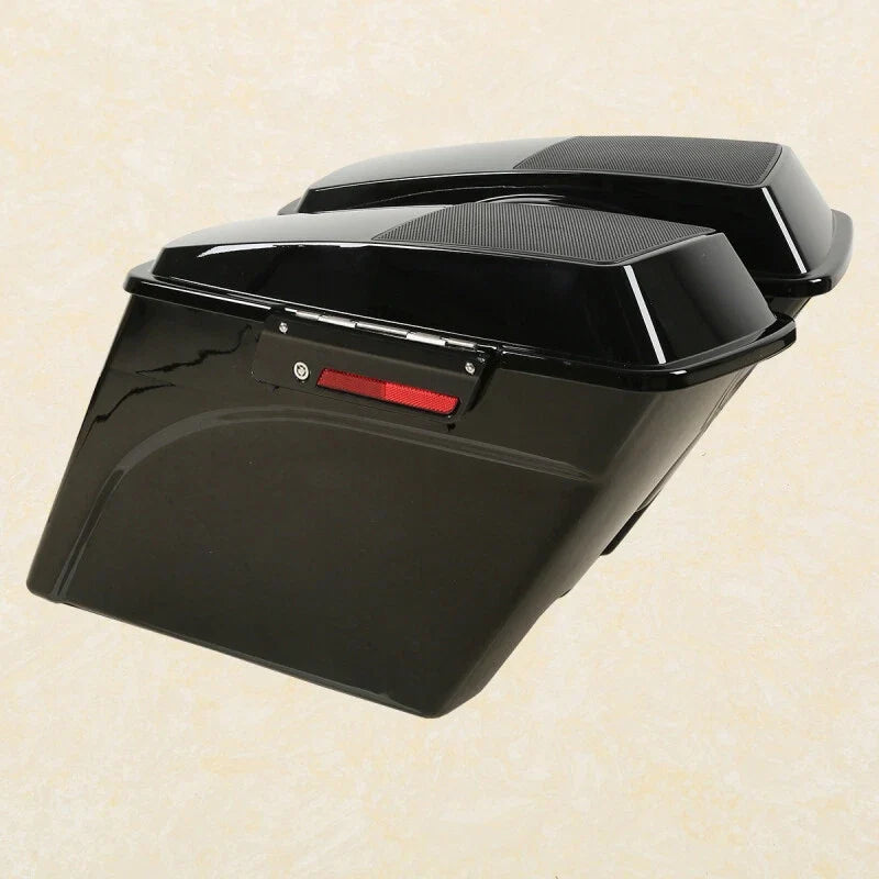 5" Extended Saddlebags 6x9" Speaker Lids for Harley Street Glide (1994–2013)