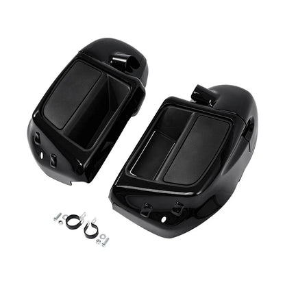 Vented Speaker Pod Engine Guard Bar Lower for Harley Road Glide 2014-2023