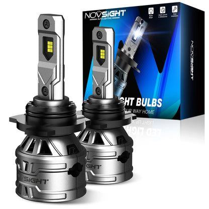 Novsight 2X 9012 HIR2 LED Headlight Bulb 6500K