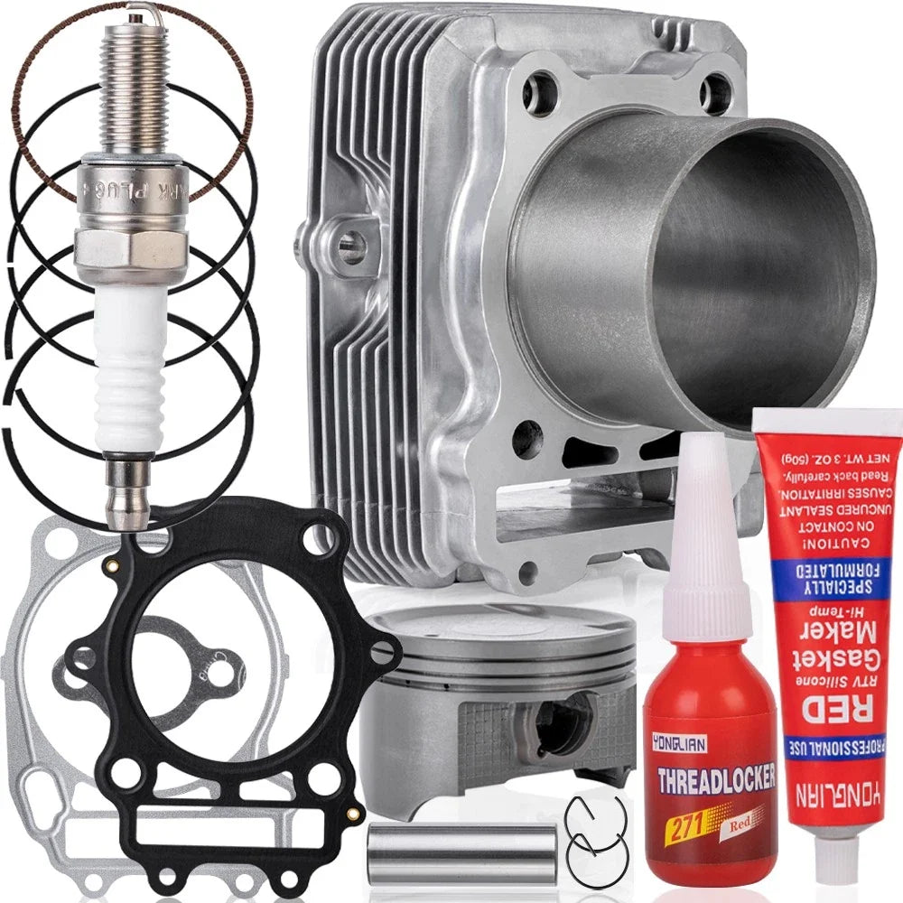 Top End Rebuild Kit w/ Cylinder 82mm Bore for Suzuki Eiger 400 (2002–2007)