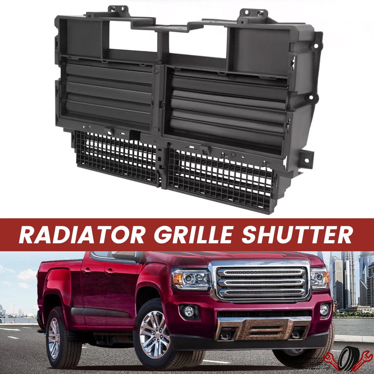 Active Radiator Shutter for Chevrolet Colorado GMC Canyon (2015–2022)