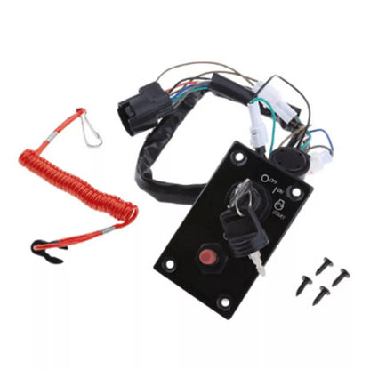 Key Switch Panel Assembly for Suzuki Outboard 37100-96J24