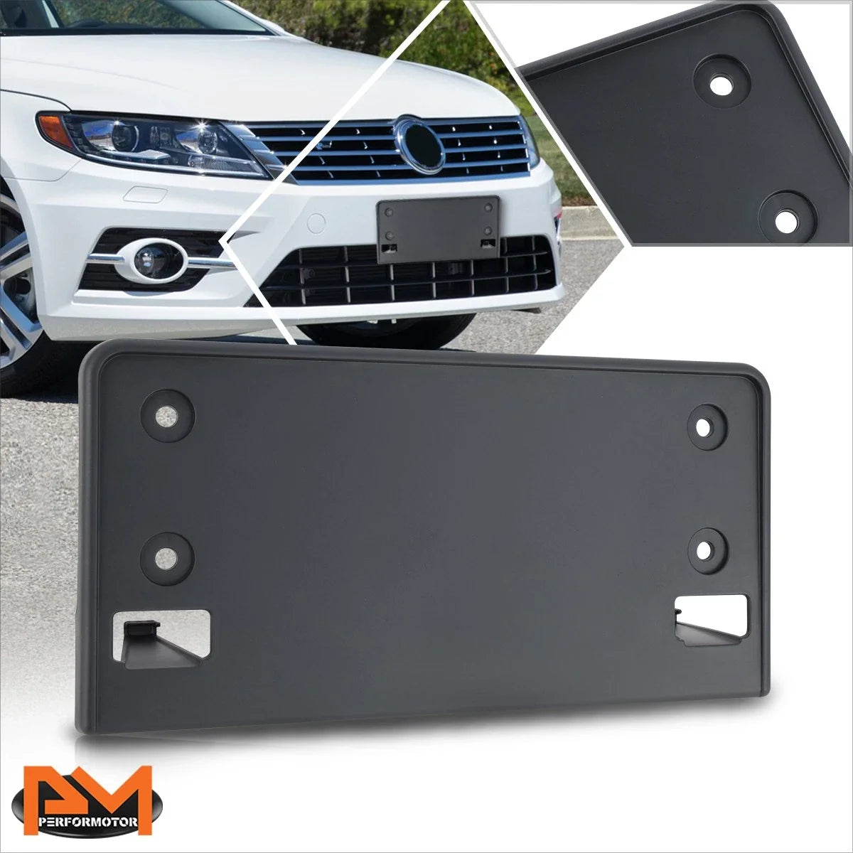 License Plate Mounting Bracket Tow Hook for VW CC 2013-2017