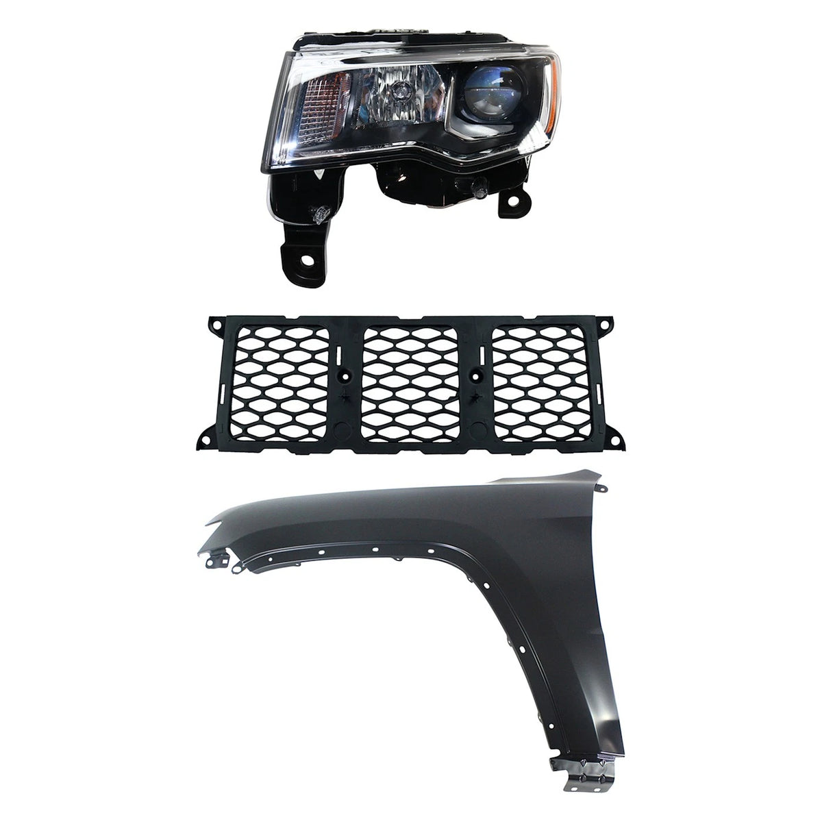 Driver Left Side Headlight for Jeep Grand Cherokee (2017–2021)