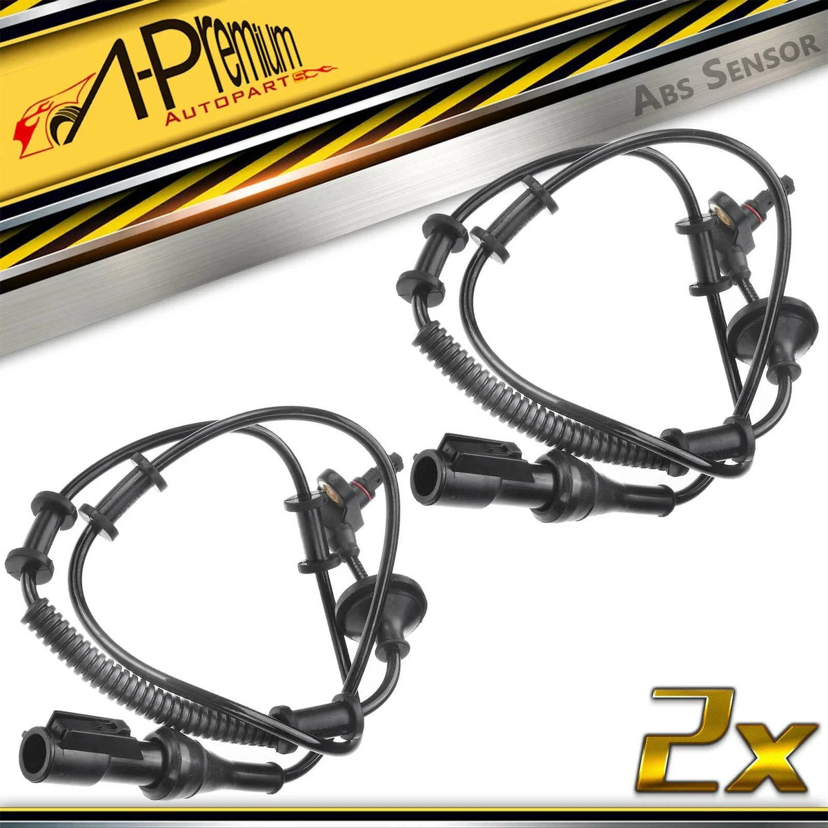 2X Rear ABS Wheel Speed Sensor for Ford Expedition Lincoln (2003–2006)