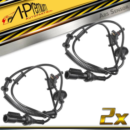 2X Rear ABS Wheel Speed Sensor for Ford Expedition Lincoln (2003–2006)