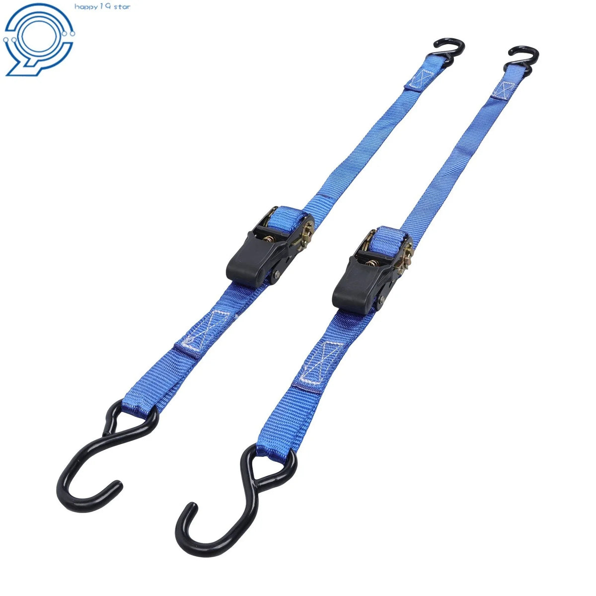 2X 2400 LBS Adjustable Boat Trailer Tie-Downs Straps 1" x 4'