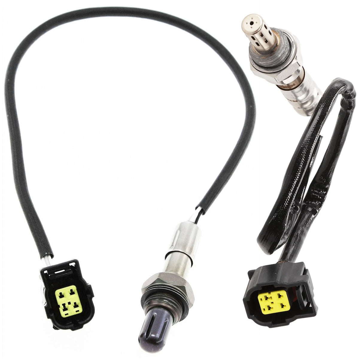 Set of 2 O2 Oxygen Sensors for Driver & Passenger Side (Upstream/Downstream)
