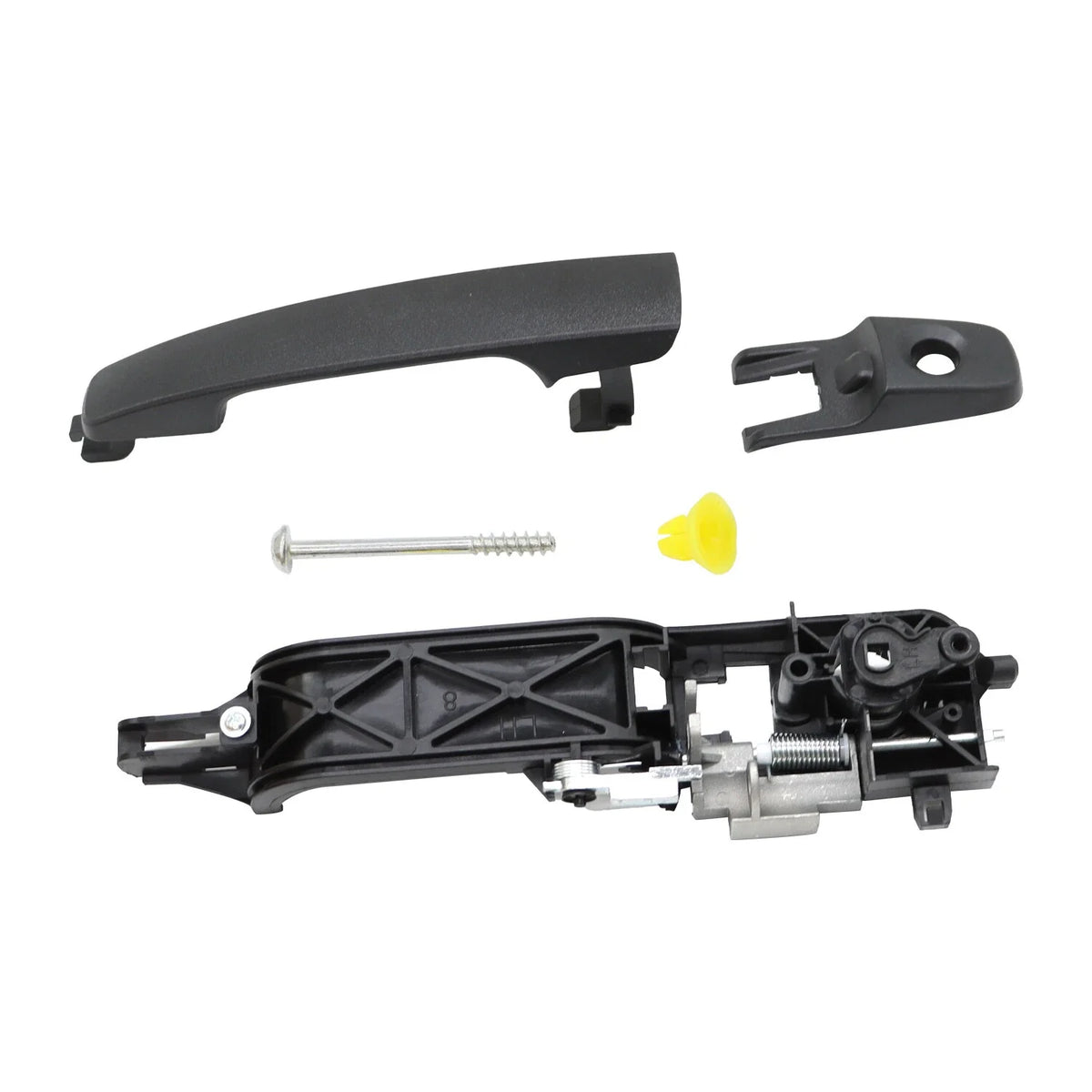 Exterior LH Driver Side Door Handle & Bracket for Ford Focus (2008–2011)