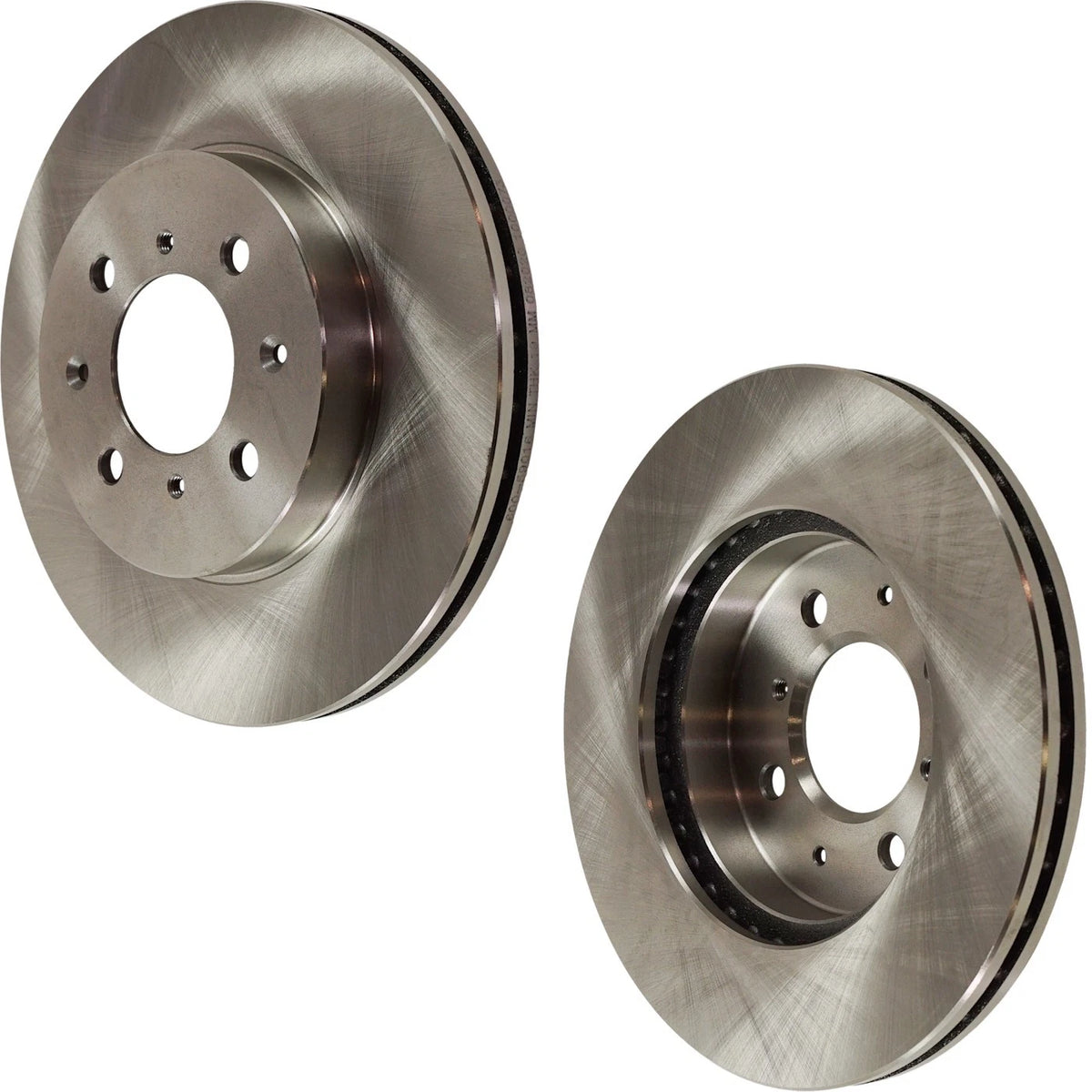 Front Brake Disc Set for Honda Civic (1990–2005) - Plain Surface
